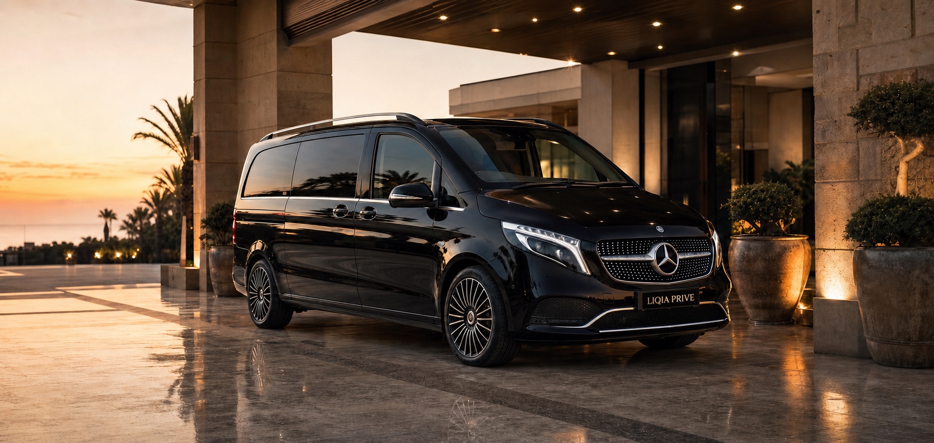 LIQIA PRIVE plakalı Mercedes V-Class