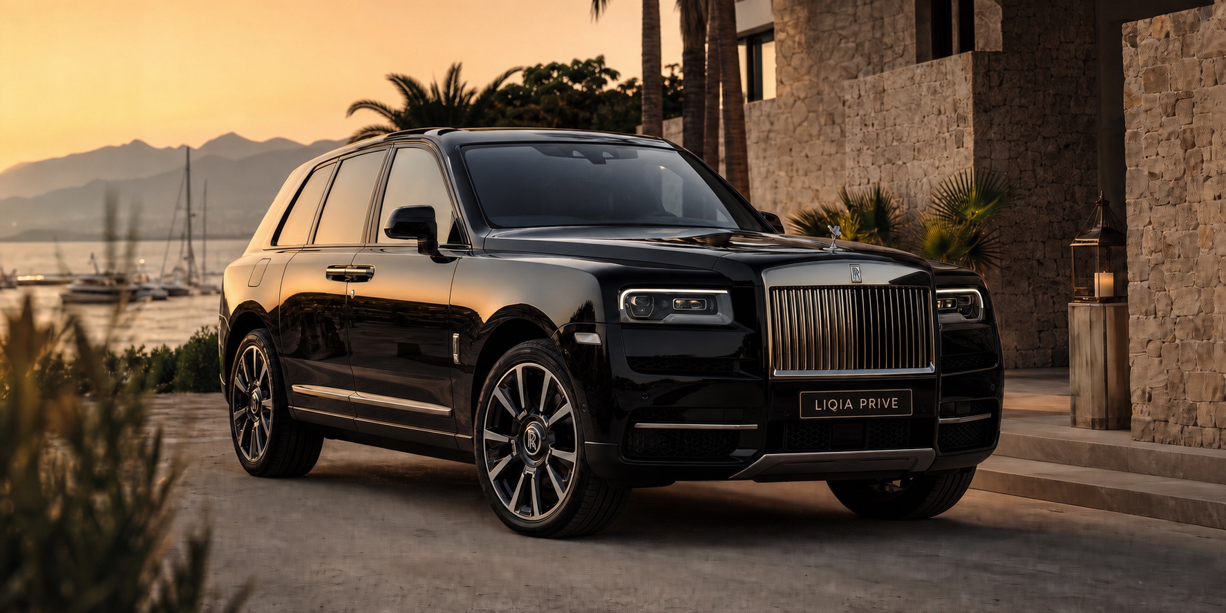 LIQIA PRIVE plakalı Rolls-Royce Cullinan